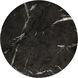Lucida 20 X 18 inch Marble Look / Black Outdoor End Table